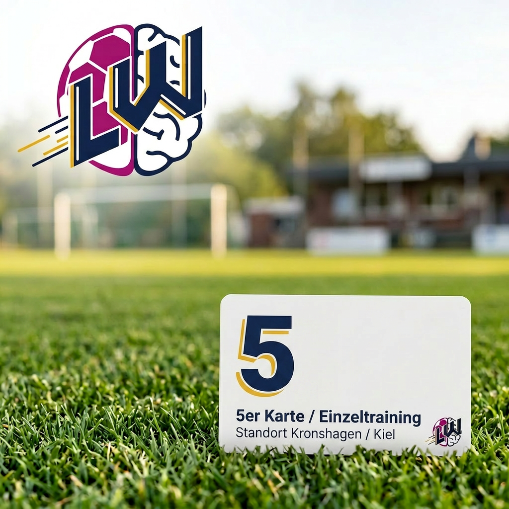 Grafik zur 5er Karte für 1:1 Einzeltraining und den Aufbau einer kognitiven Routine.